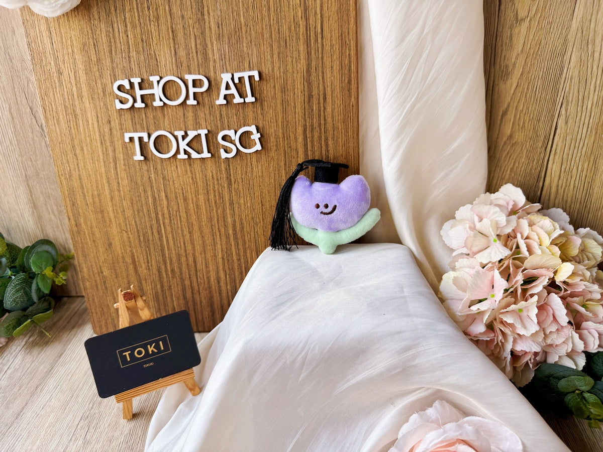 Graduation Plush Toy Flowers Bouquet Delivery Singapore - Mini Tulip ...