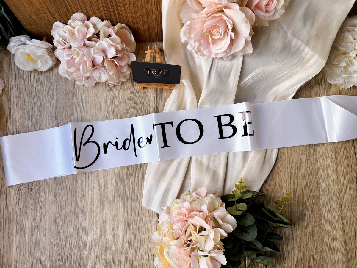 Singapore Online Florist, TOKI.SG - Bachelorette Party Sash - 